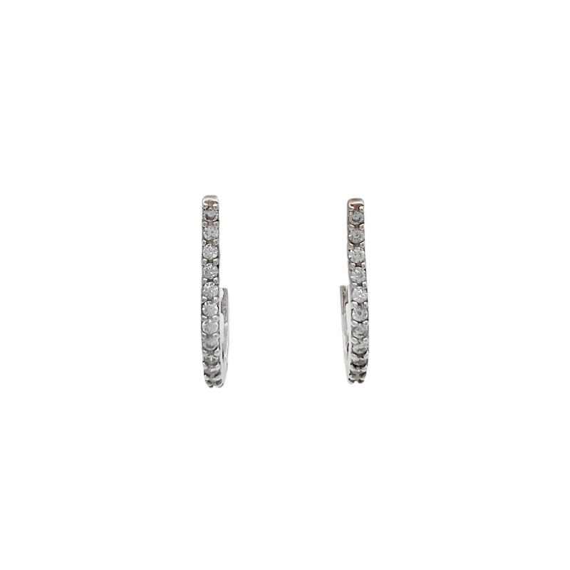 Caravanas Aro-Plata 925-Piedra zirconia-CA3019 Conpiedra