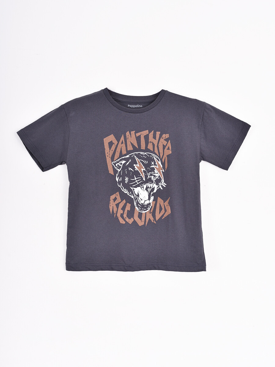 REMERA ROCK OVERSIZED - GRIS OSCURO 