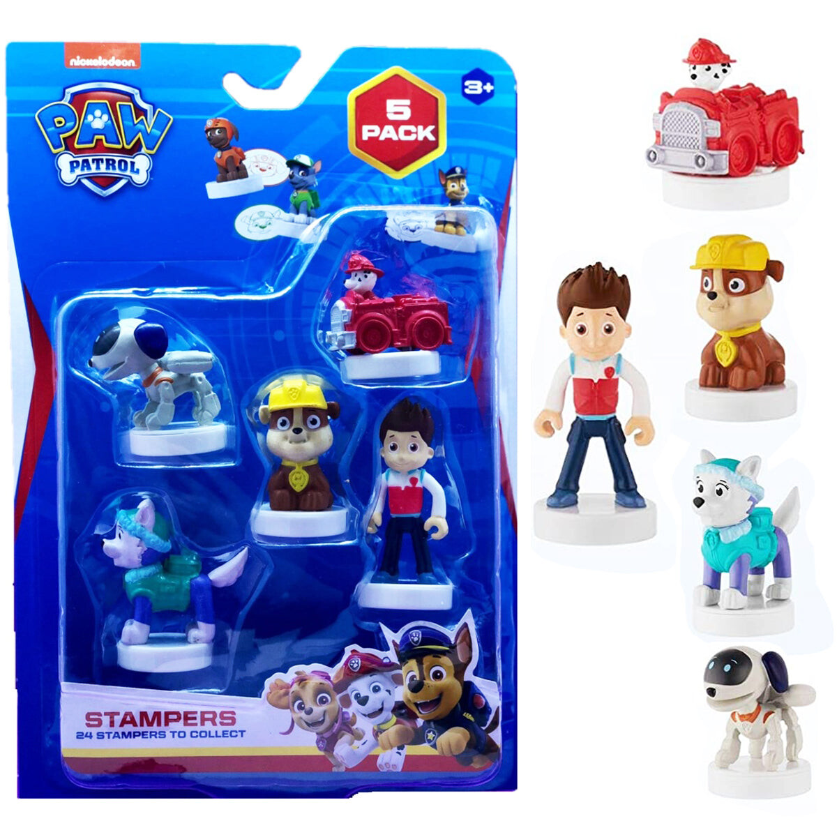 Paw Patrol Jueguete Sellos Set x5 Con Figuras - Modo 4 