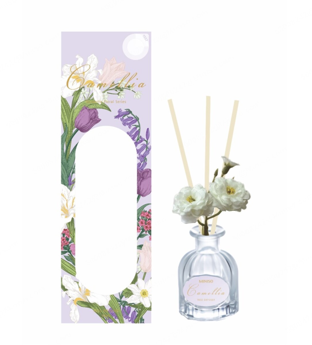 Difusor de fragancia - camelia 