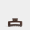 Broche Resina Broche Acrílico Marrón - Marron Oscuro