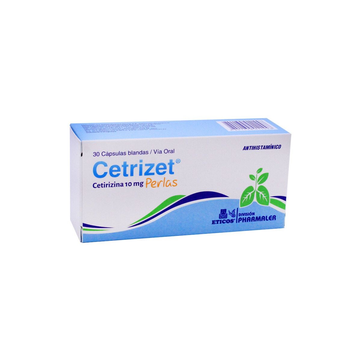 CETRIZET PERLAS CJ X 30 CAPS. BLANDAS 