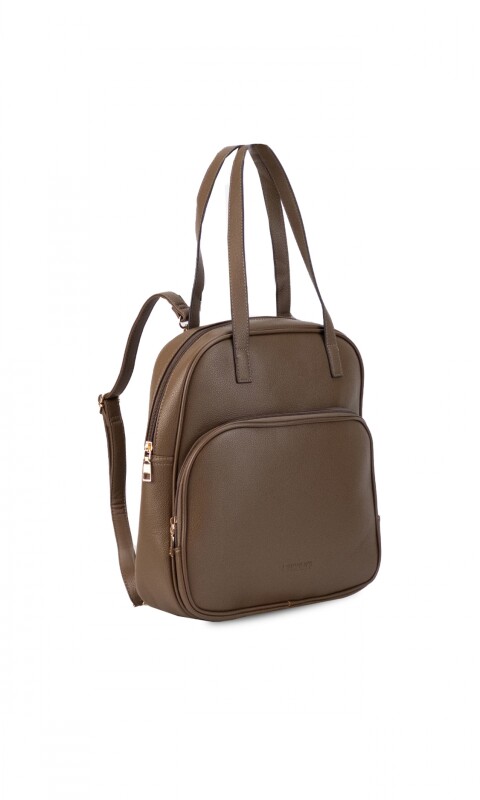 MOCHILA CLARA CAFE