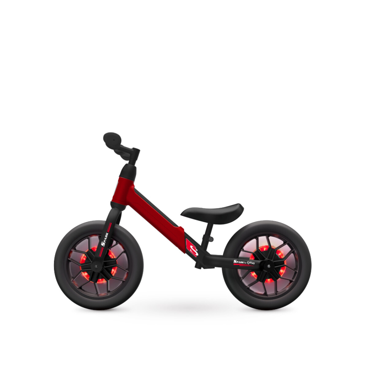 Spark bicicleta s/pedales roja 