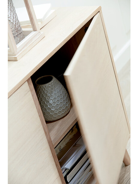 Aparador KALBY 2 puertas 3 caj roble cl Aparador KALBY 2 puertas 3 caj roble cl