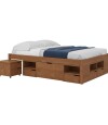 Cama Queen 4 Cajones Linea Charme Amendoa