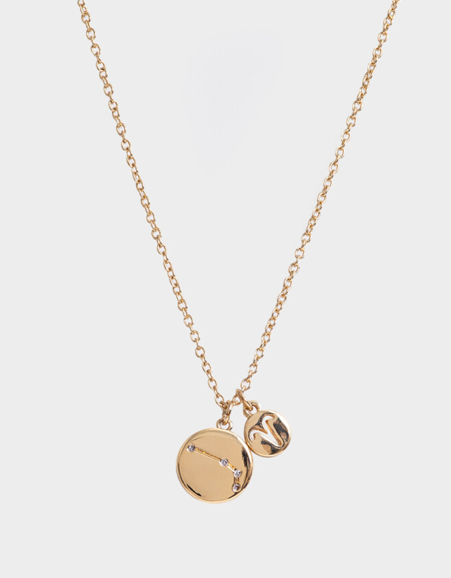 Cadena Corta con Dije Capsula Especial Cadena Corta Con Dije Aries - Dorado