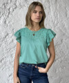 Blusa Ainhoa verde