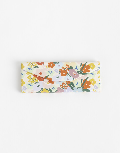 Estuches Anteojos Estampado Estuche Plegable Flores - Estampado Flores