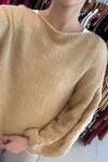 Buzo clásico de lana Beige