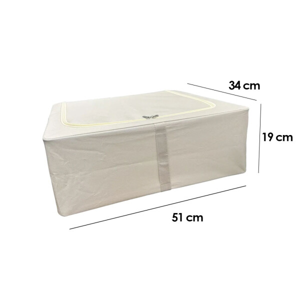 Organizador 33 litros blanco