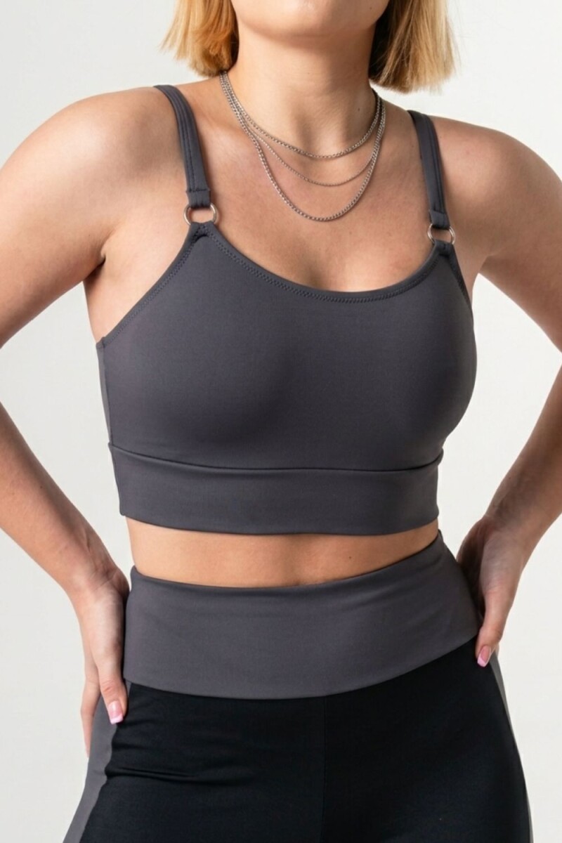 Top deportivo Joy - Gris 