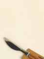 Cuchillo Mango Efecto Madera, Set 2pcs Plateado