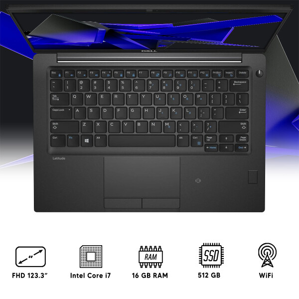 Notebook Dell Latitude 7390 I7/ 16 Gb Ram/ 512 Gb Ssd Pantalla Táctil NOTEBOOK RFPL DELL 7390 I7/16/512/13 TS