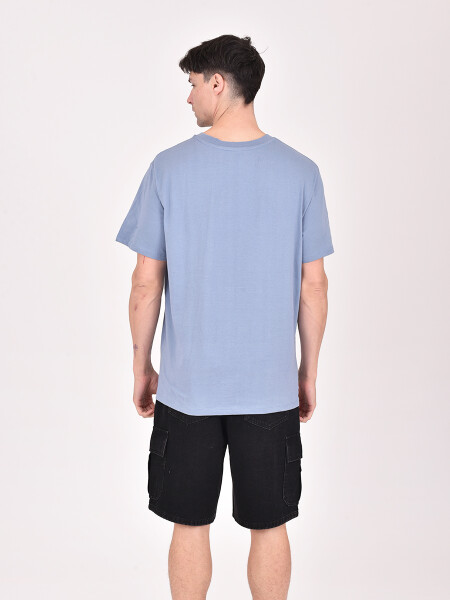 REMERA NAUPLIA MOTOR AZUL PIEDRA