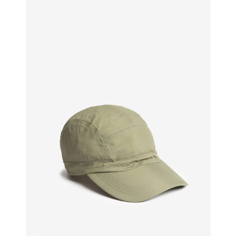 Gorra De Nylon Verde Militar
