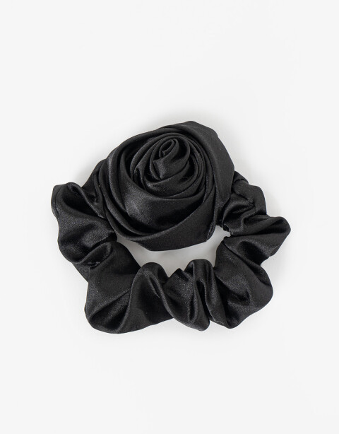 Gomitas Elásticas Flores Gomita Elástica Flor Capullo - Negro