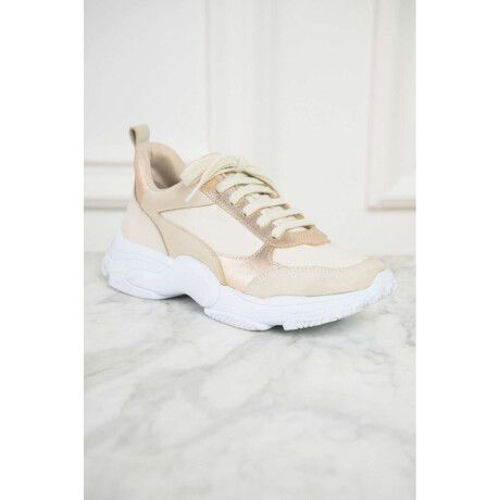 Zapatilla Combinada Nácar