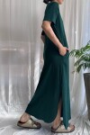 Vestido largo Lake Verde inglés