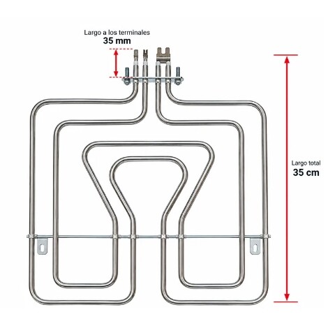 Resistencia para horno Electrolux, otros Resistencia para horno Electrolux, otros