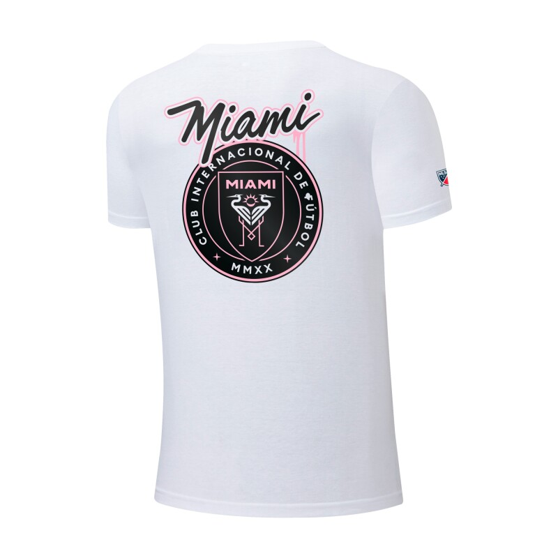 Remera Inter Miami de Niños Blanco
