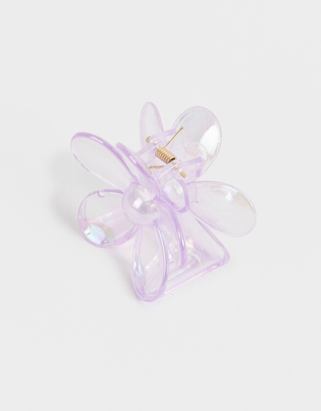 Broche Con flores Broche Con Flor - Violeta Lila