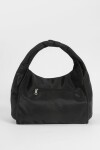 Shopper oversize con correa regulable negro