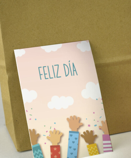 Tarjeta feliz día 10x15. DISEÑO 13