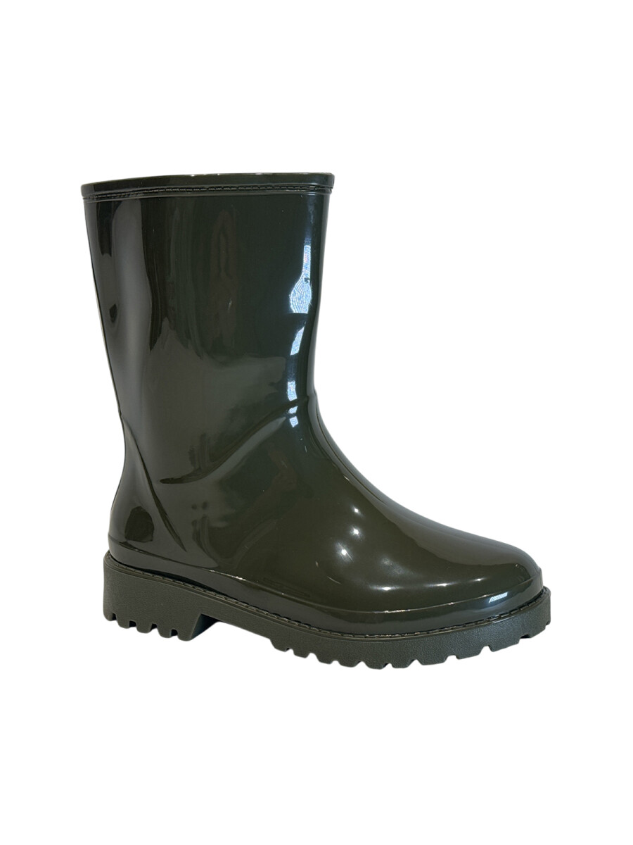 Botas de Lluvia De Dama Verde 