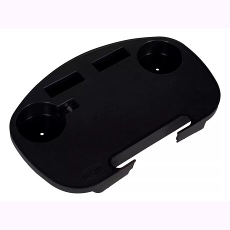 Mesa Bandeja Portable P/Sillas Playeras Mor Compartimentos Negro