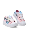 Championes Infantiles DC Canvas HARLEY QUINN Plataforma Rosado - Celeste