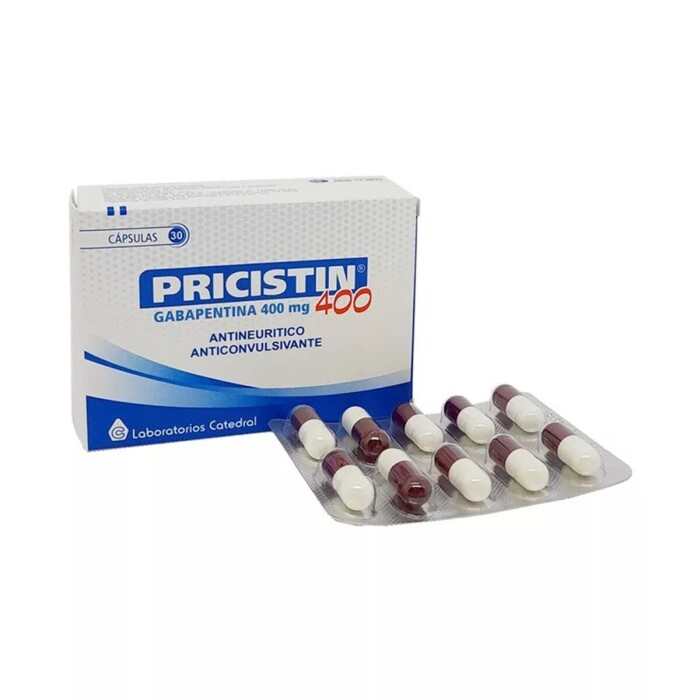 PRICISTIN 400 CJ X 30 CAPSULAS única