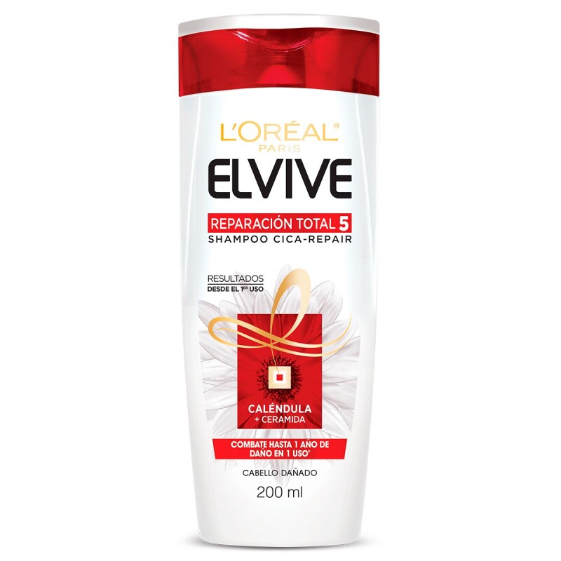 L'Oréal Elvive Total Repair 5 Champú (Shampoo) Reparador - 285 ml - INCI  Beauty