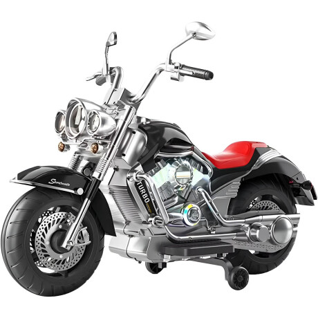 Moto A Batería Chopper Retro Infantil C/Luz Sonido Moto A Batería Chopper Retro Infantil C/Luz Sonido