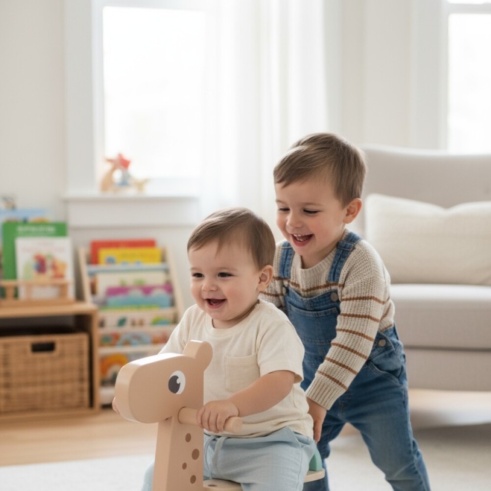 Buggy triciclo madera cloudy montessori BUBA Buggy triciclo madera cloudy montessori BUBA