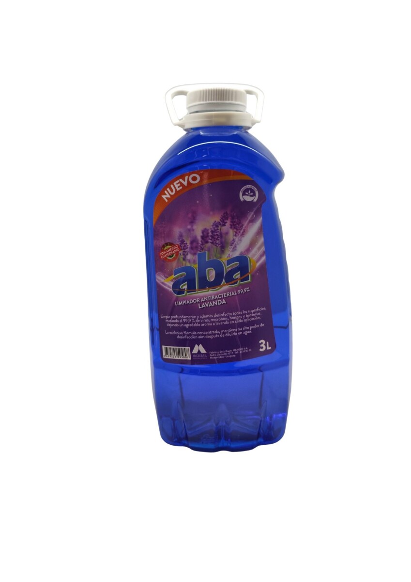 Limpiador multiuso Aba 99,9% Lavanda 2.9 Lts 