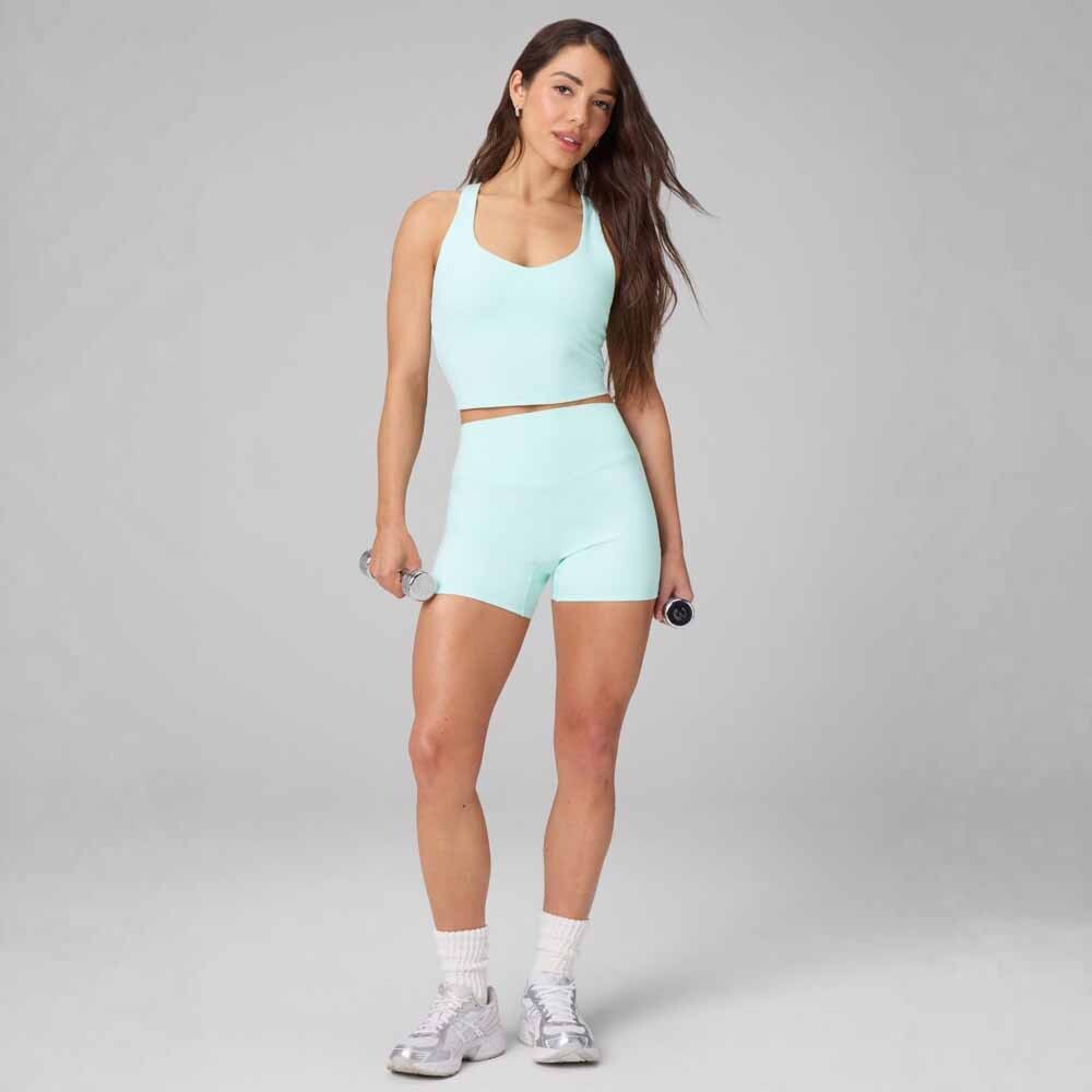 Bividi Anywhere Cropped Built-In Bra Bividi Mujer Aqua Aura