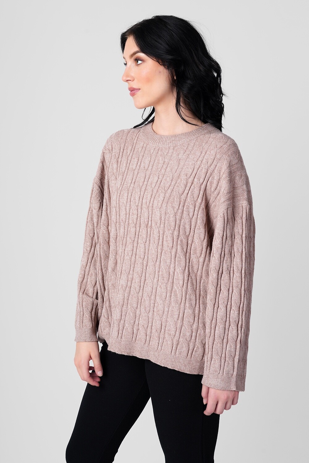 Sweater Birila Piel Rosa