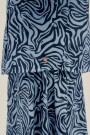 SOL SHIRT Zebra Striped Blue