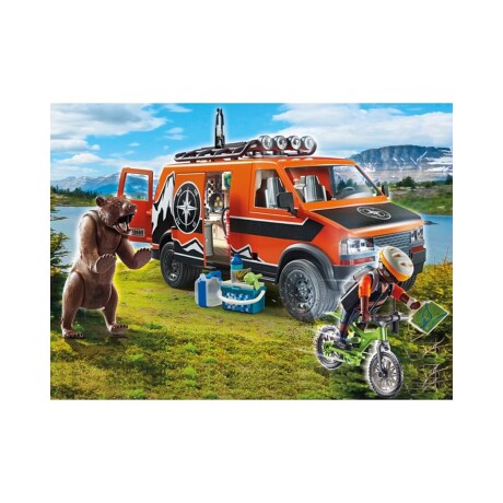 Juguete Playmobil Off Road camioneta de aventura 77 piezas Juguete Playmobil Off Road camioneta de aventura 77 piezas