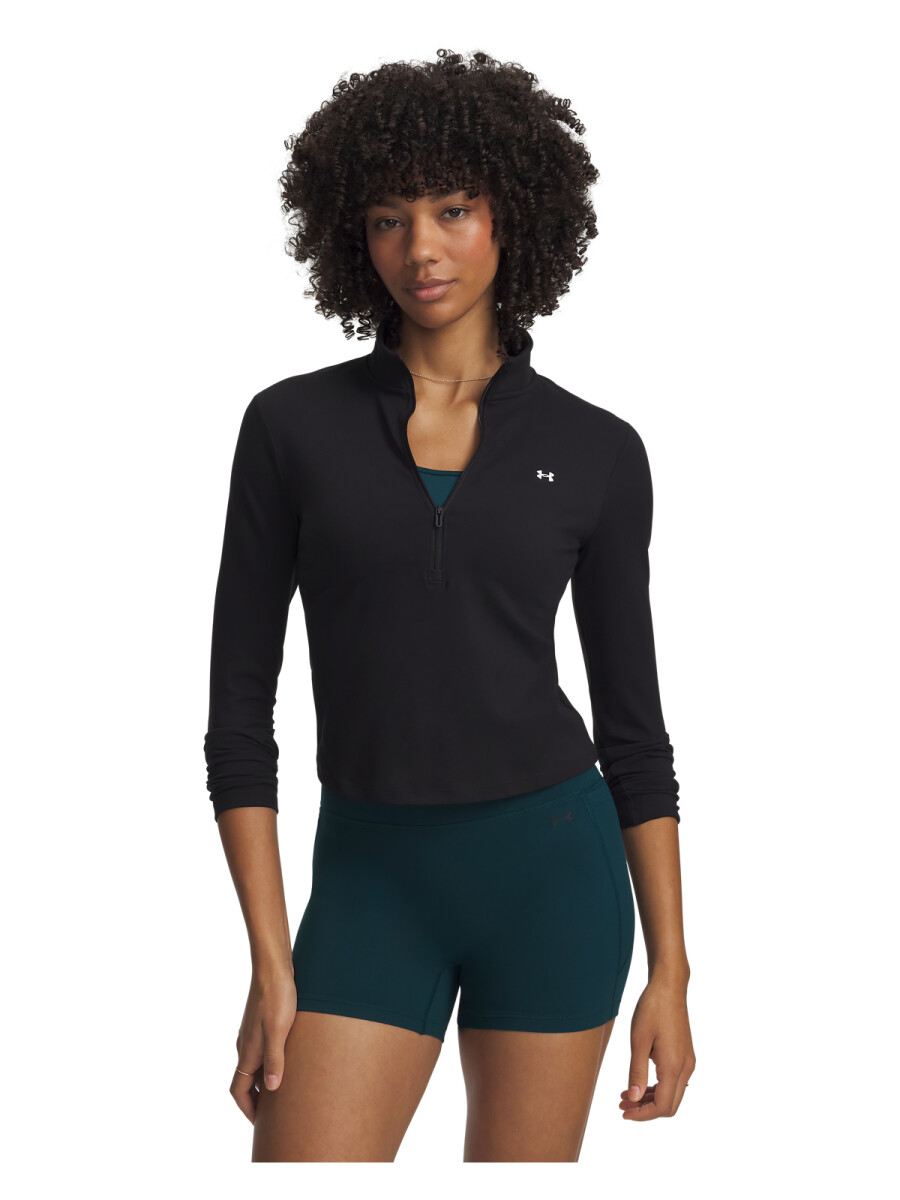Campera UA Motion 1/2 Zip Mujer 6013775-008 - Negro 