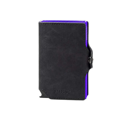 Billetera Baleine Double Kansas Lavanda