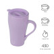 Taza cerámica 430ml violeta