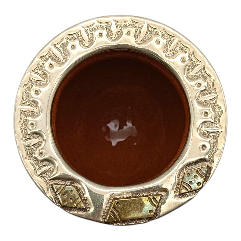 Mate camionero con apliques en bronce - ALPACA - 02 negrouniforme