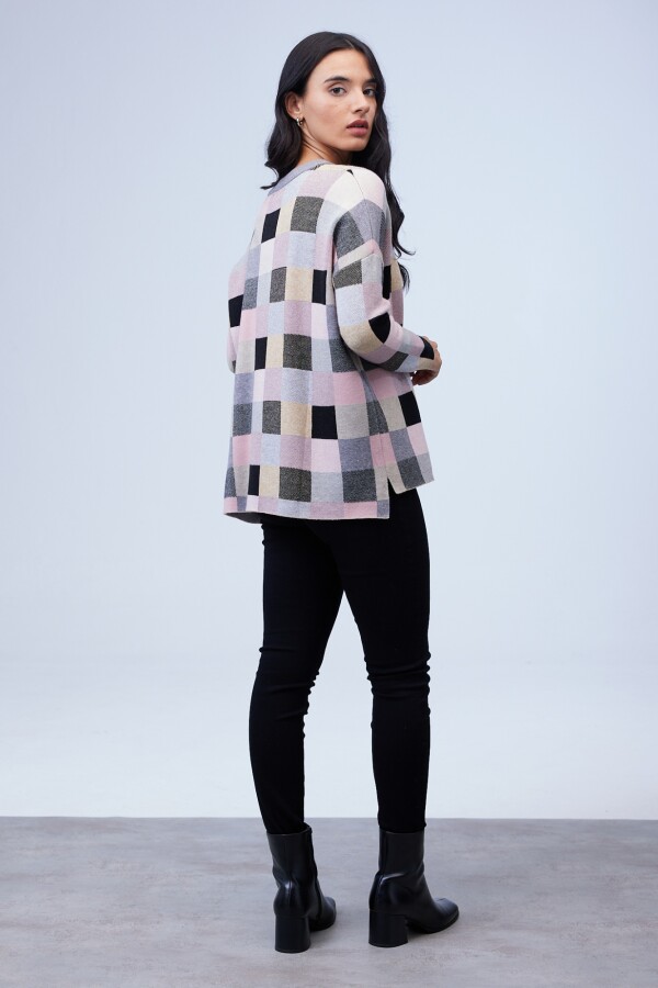 Buzo Colorblock MULTI/ROSA