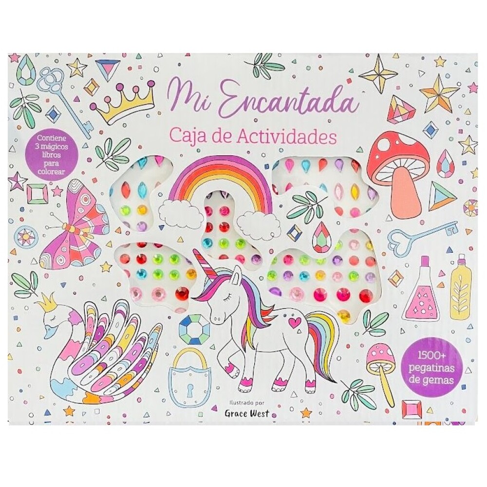 MI ENCANTADA CAJA DE ACTIVIDADES CON GEMAS MI ENCANTADA CAJA DE ACTIVIDADES CON GEMAS