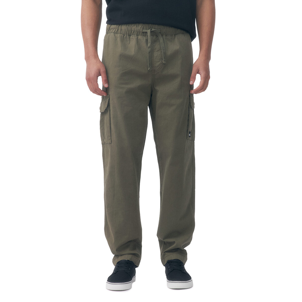 Quiksilver Pantalón Cargo Hombre - Verde 