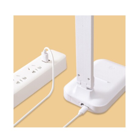 Lámpara Led De Escritorio Batería Recargable Ub BLANCO