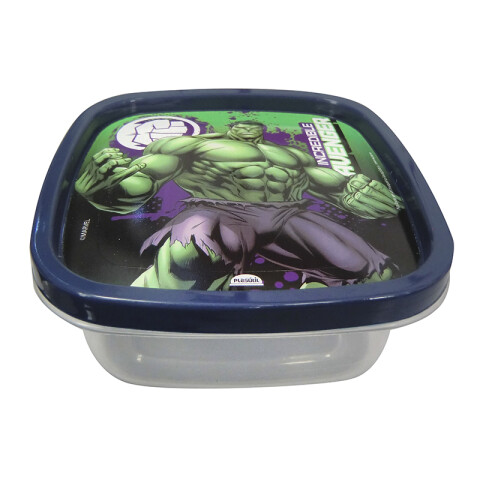 Recipiente con tapa de 580 ml Hulk