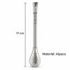 Bombilla de Alpaca Fina 17cm Opcion 2